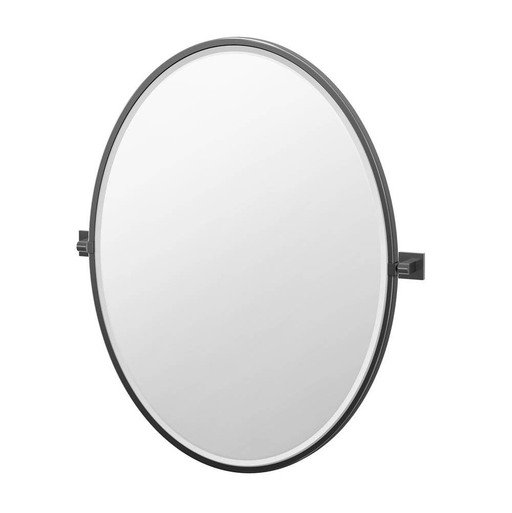 Gatco Elevate 33''H Framed Oval Mirror MX