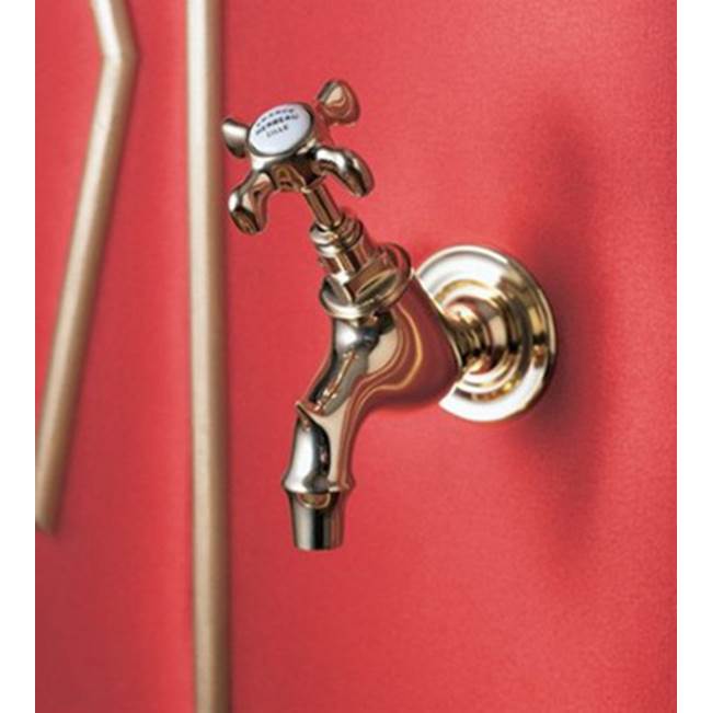 Herbeau ''Retro'' Tap Wall Mounted in Polished Lacquered Copper