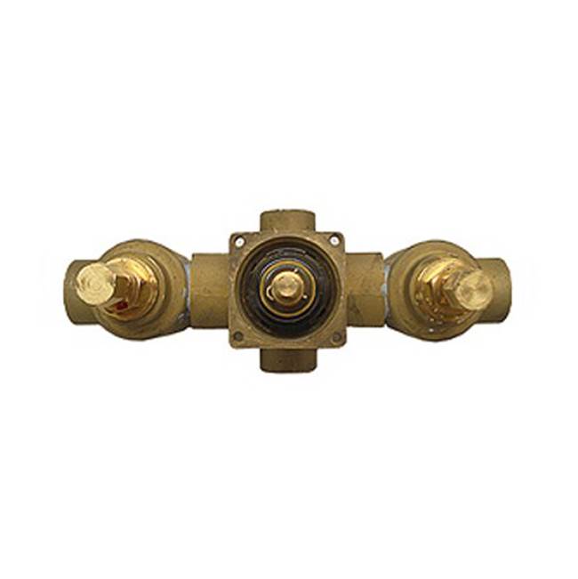 Herbeau ''Pompadour '' 1/2'' Thermostatic Valve - Trim Only in Polished Nickel, -Trim Only