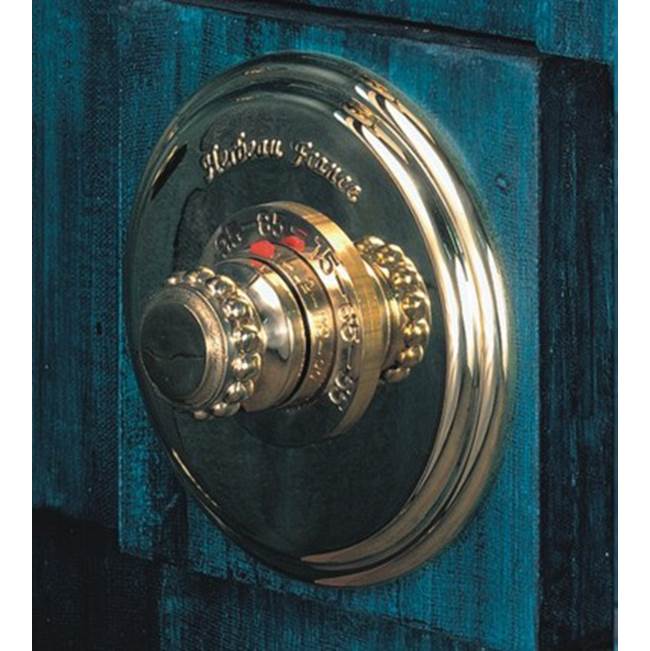 Herbeau ''Pompadour'' 3/4'' Thermostatic Valve - Trim Only in French Weathered Brass, -Trim Only