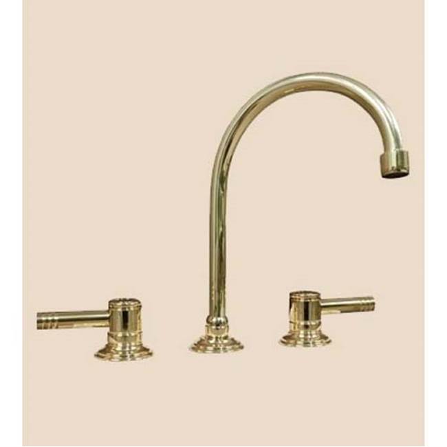 Herbeau ''Lille'' 3-Hole  Lavatory Mixer with Ceramic Cartridge in Polished Chrome