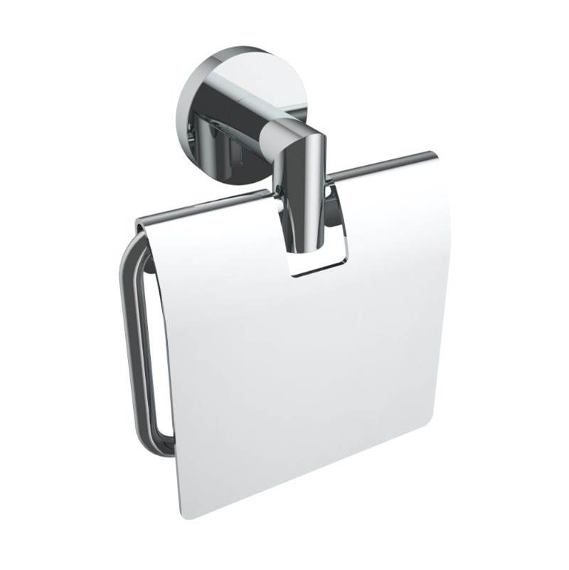 ICO Bath Summit Toilet Paper Holder With Cover - Chrome