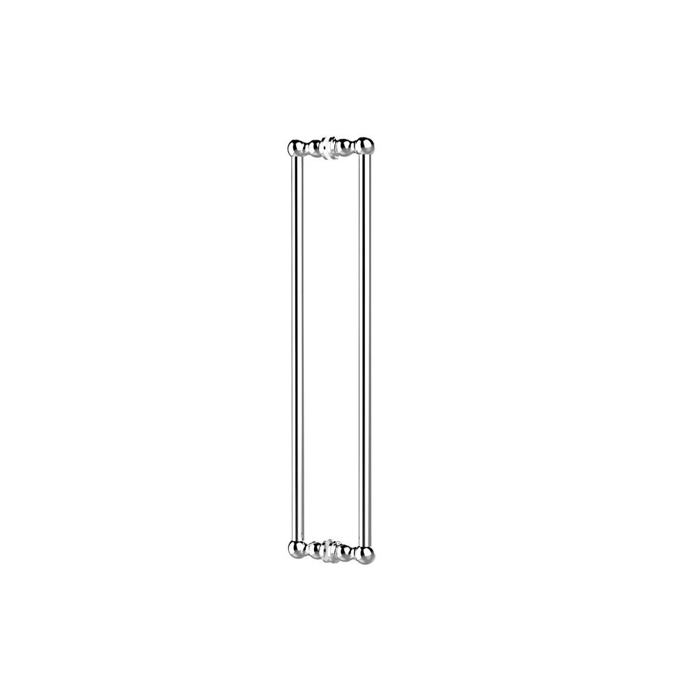 Kartners FLORENCE - 12-inch Double Shower Door Handle-Glossy White