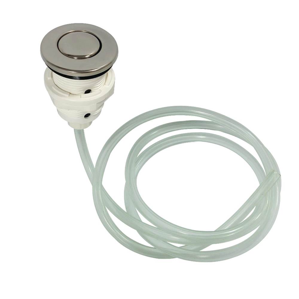 Kingston Brass Gourmetier Disposal Air Switch Button, Polished Nickel