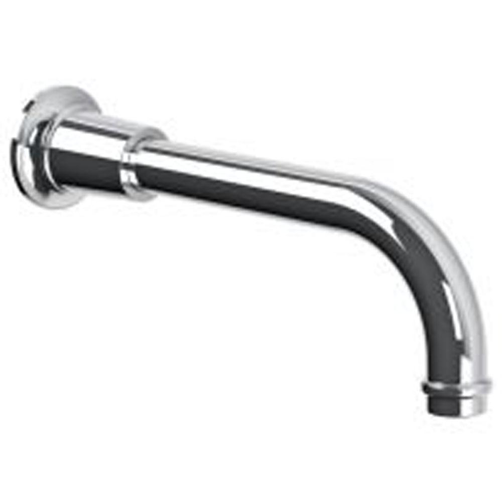 Lefroy Brooks Fleetwood Bath Wall Spout, Brushed Nickel