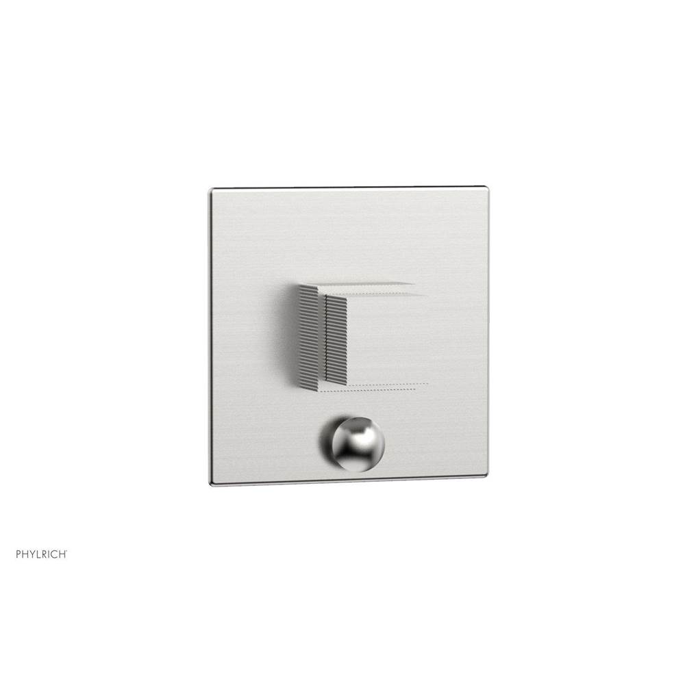 Phylrich STRIA Pressure Balance Shower Plate with Diverter and Handle Trim Set 4-121