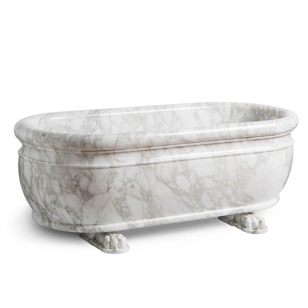 Sherle Wagner Grecian Tub with Claw Foot