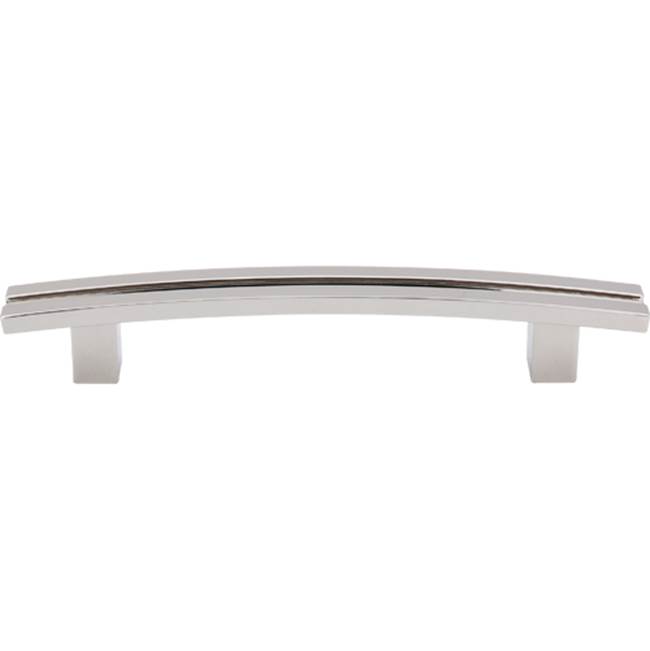 Top Knobs Inset Rail Pull 5 Inch (c-c) Polished Nickel