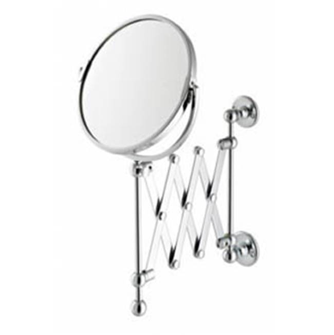 The Sterlingham Company Ltd Extending Shaving Mirror With Exposed Screws