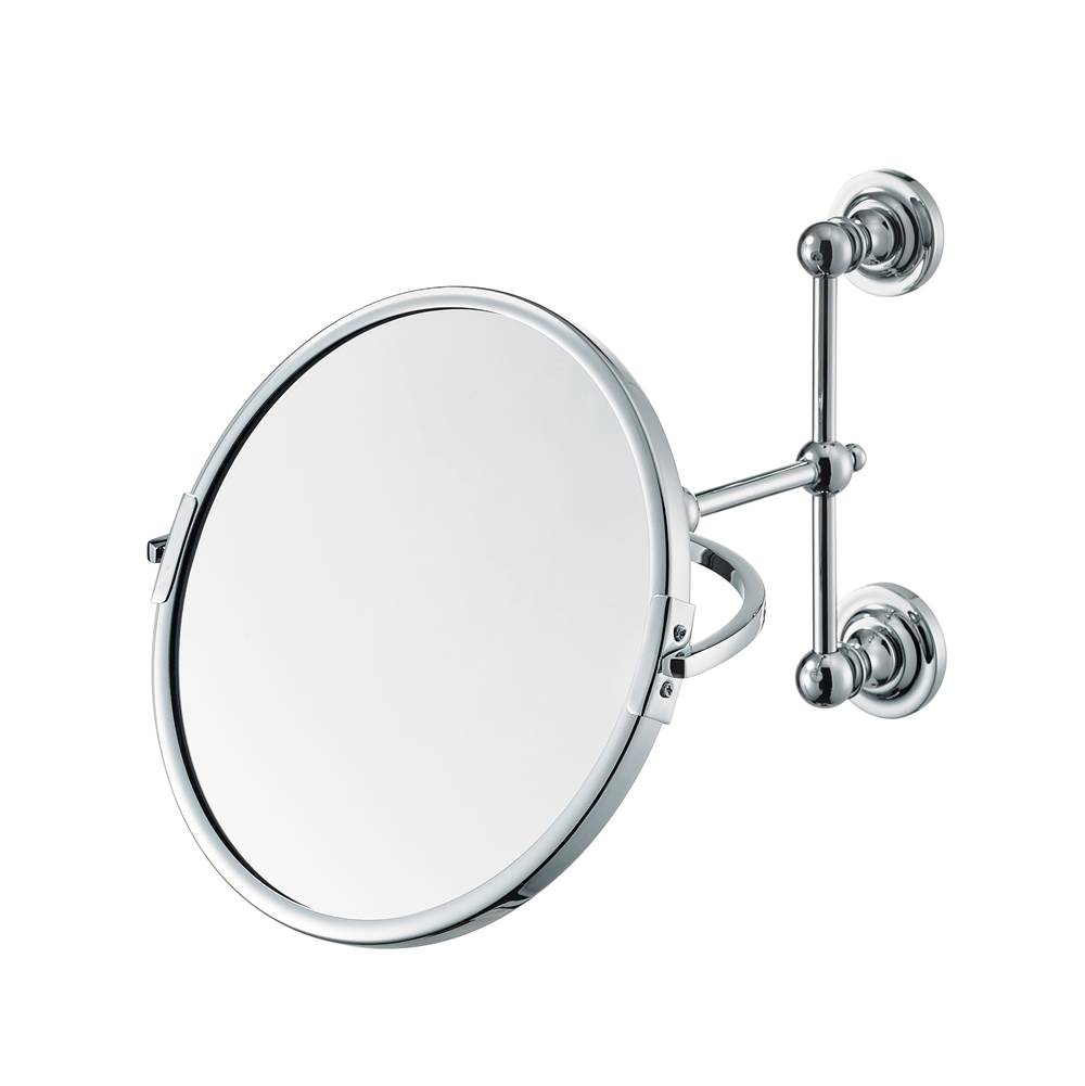 The Sterlingham Company Ltd Pivoting Shaving Mirror With Concealed Mounting