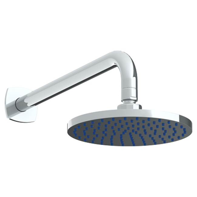 Watermark Wall Mounted Showerhead, 8''dia, with 14'' Arm and Flange